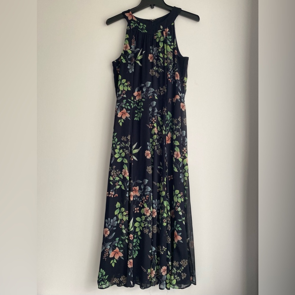 Tommy Hilfiger women’s Chiffon Midi Dress Size 8